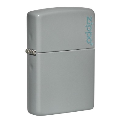 Zippo Classic Flat Grey Zippo Logo 49452ZL